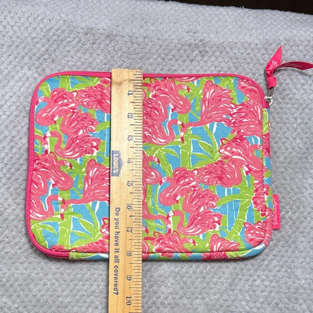 Lilly Pulitzer Flamingo Print Laptop/ iPad Sleeve